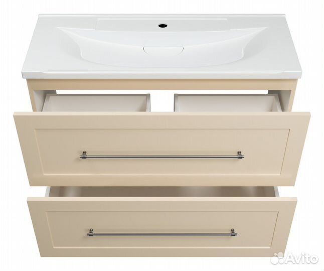 Тумба с раковиной Misty Марта П-Мрт09100-0312Я