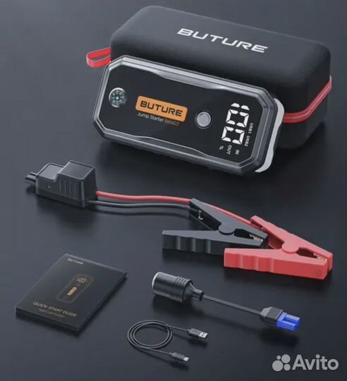 Пусковое устройство бустер buture 26800mAh 5000A