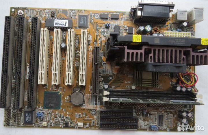 Slot-1 asus P2-99 + Intel Pentium - II