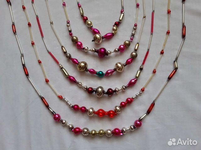 Бусы новогодние,времен СССР