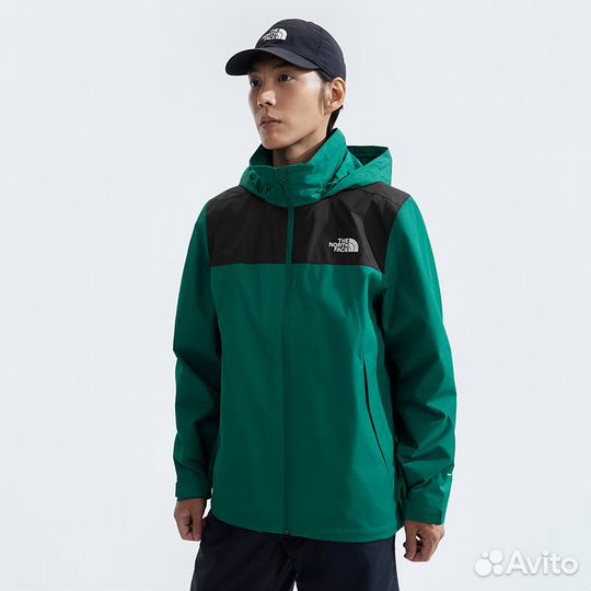 THE north face Windbreaker Jackets Men Endless Green (xxxl)(58)