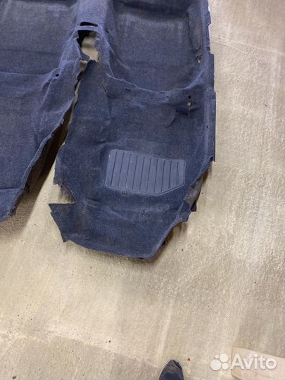 Ковер пола toyota carina E левый руль
