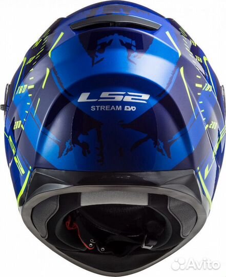 Мотошлем LS2 FF320 stream EVO tacho