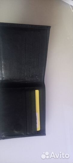 Кошелек мужской кожаный новый