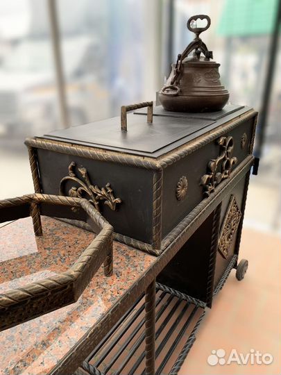 Мангал резной