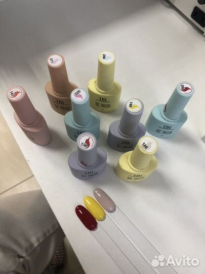 Гель лак для ногтей TNL