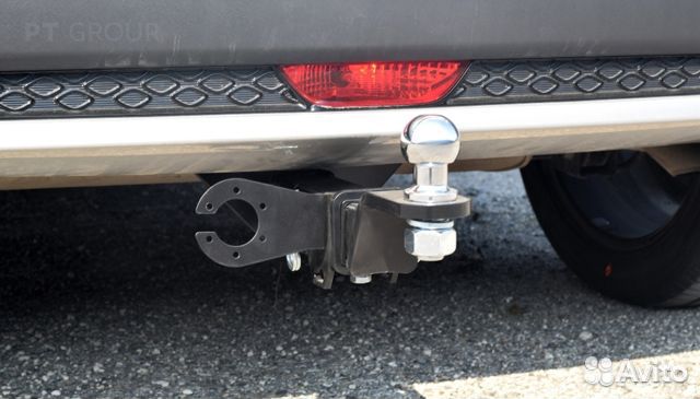 Фаркоп KIA Soul с 2013 - 2018 - 2019 г. - съемный