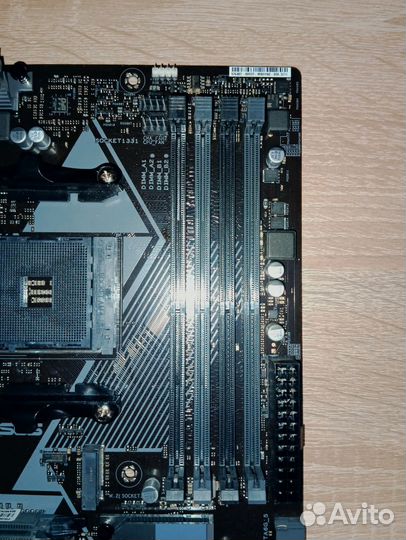 Материнская плата asus prime B450-Plus