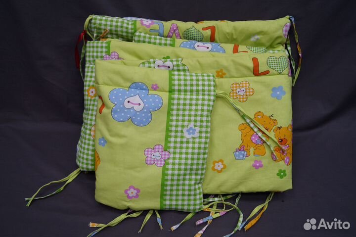 Бортики в детскую кроватку