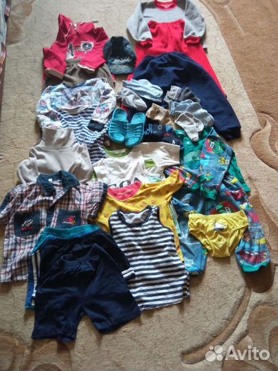 Вещи детские пакетом