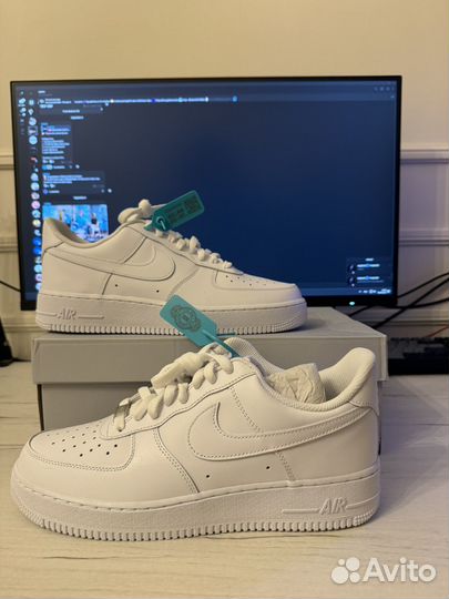 Nike air force 1 low white оригинал