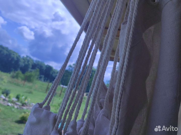Гамак-кресло подвесное для дома и дачи