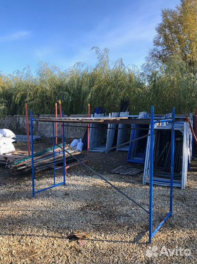 Леса строительные рамные