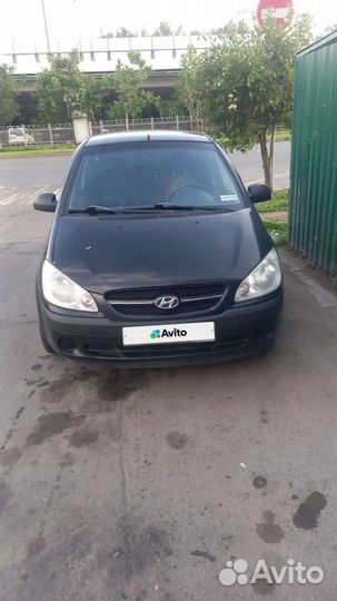 Hyundai Getz 1.4 МТ, 2008, битый, 226 000 км