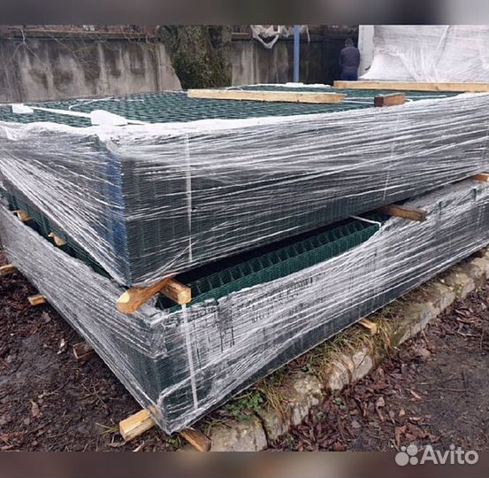 Забор сетка 3д