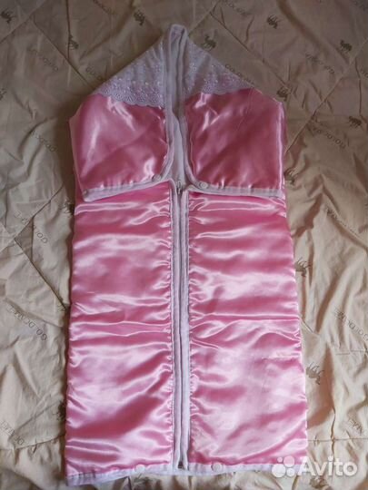 Конверт на выписку летний для девочки