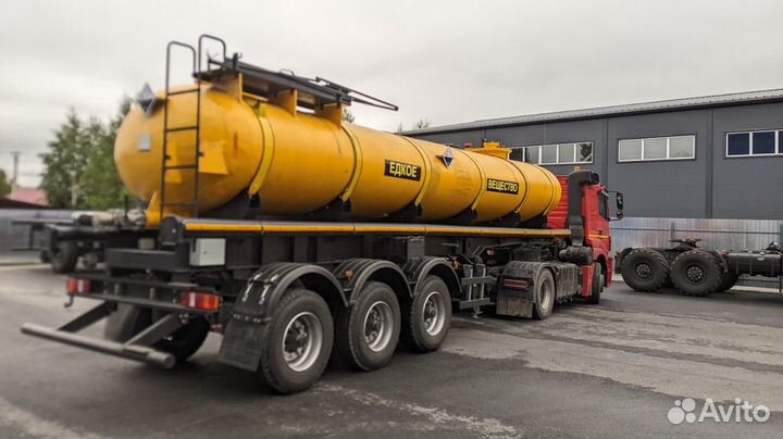 Полуприцеп цистерна для соляной кислоты, 20 m3