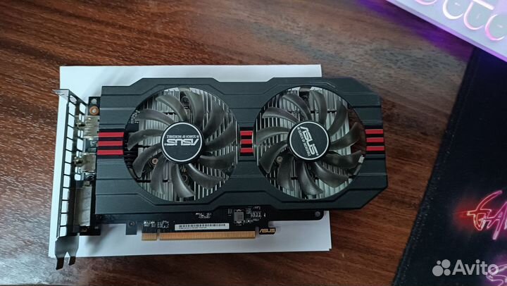 Видеокарта asus AMD Radeon RX560 4гб