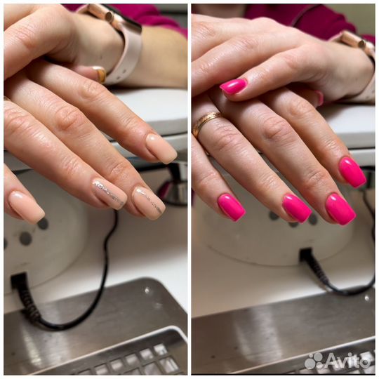 Маникюр с покрытием гель лак