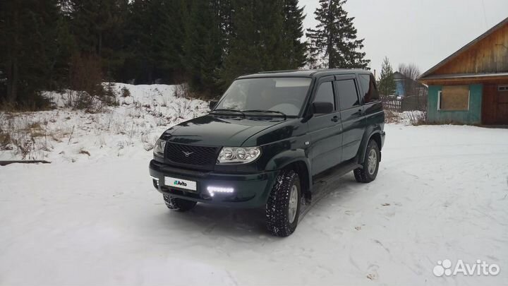 УАЗ Patriot 2.7 МТ, 2008, битый, 125 000 км