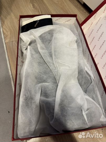 Кожанные сапоги calipso 40