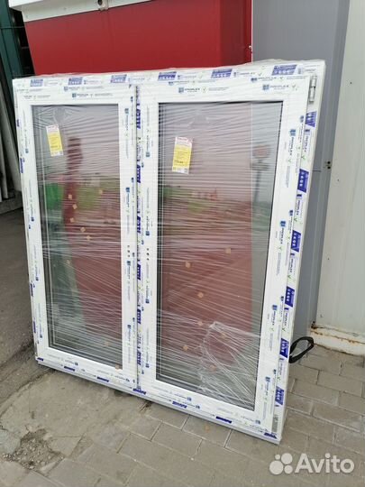 Готовые окна 1300х1400 мм