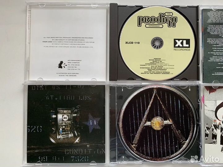 The Prodigy - 4 CD + DVD (1992- 2005)