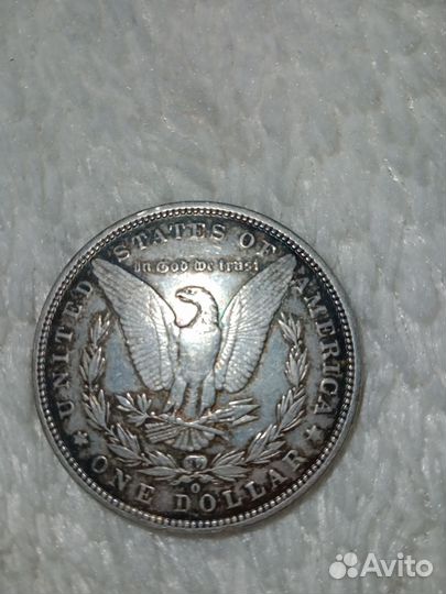 1 доллар 1889г О