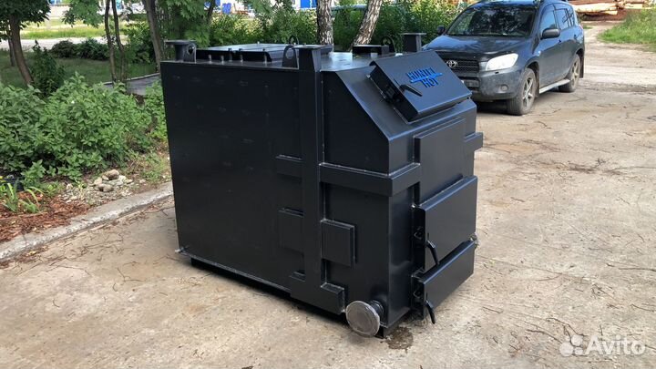 Твердотопливный котёл длительного горения