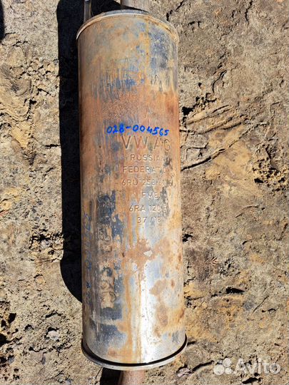 Глушитель VAG Фольксваген Поло