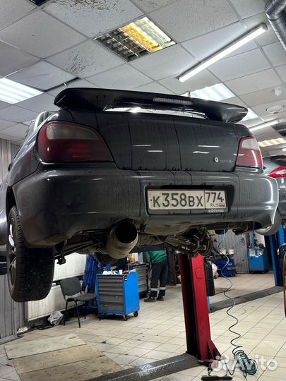 Задний бампер Subaru impreza GDA