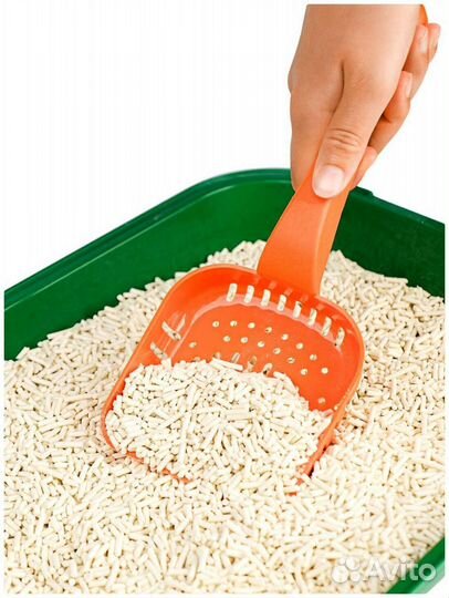 Тофу люкс наполнитель для кошек 20 кг - 50 литров