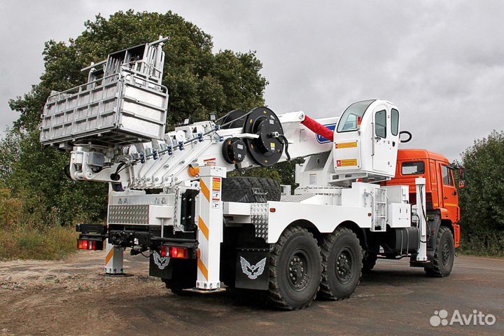 Автогидроподъемник агп-45Т на шасси камаз 43118
