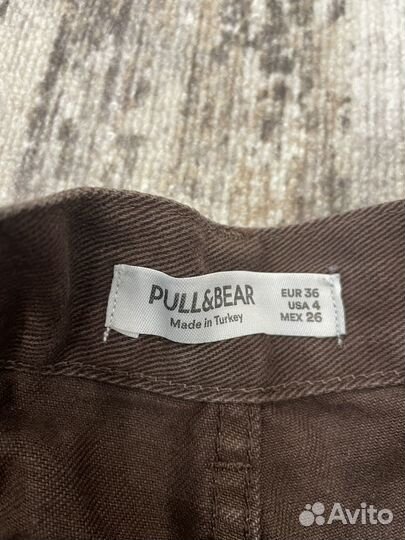 Короткие джинсовые шорты Pull&Bear (Турция)