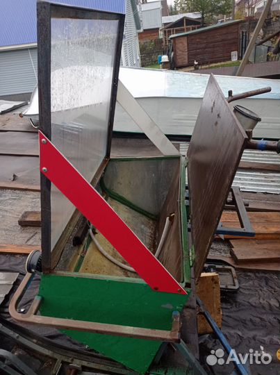 Лыжный модуль для мотобуксировщика