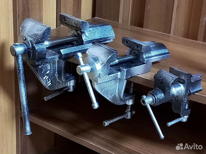 Тиски слесарные бу СССР