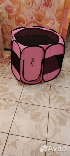 Домик-манеж для щенков +сумка