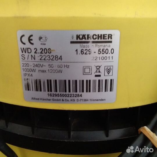 Karcher wd 2.200