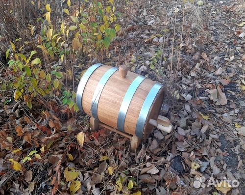 Бочка дубовая 10 литров