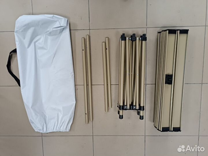 Реечный стол в комплекте с 4мя стульями