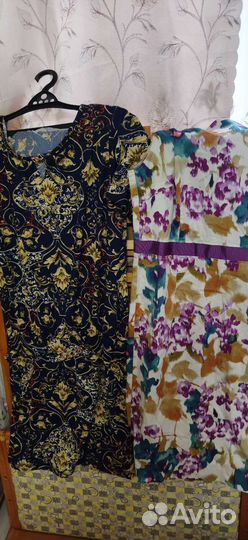 Много женской одежды, 3 пакета. Цена за все, 48-52