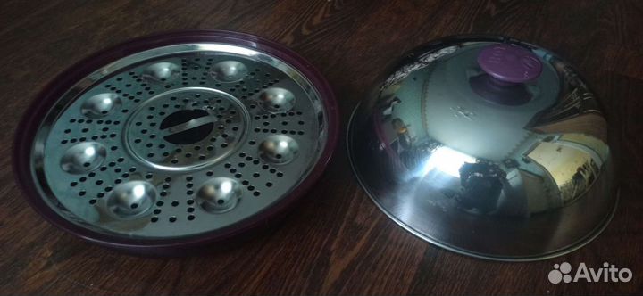 Кастрюля для микроволновой печи пароварка