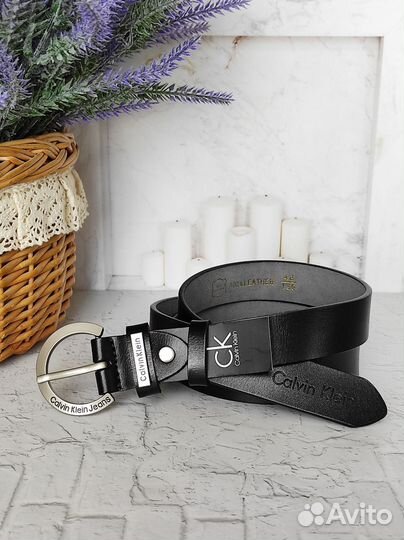 Ремень женский кожаный Calvin Klein новый