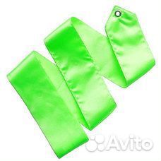 Лента гимнастическая 6м (зеленая) hkgb301