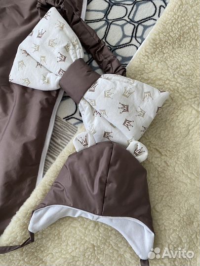 Конверт на выписку/ в коляску зима-весна