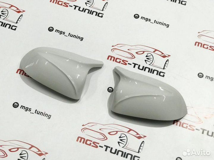 Крышки зеркал X5M F95 на X5 G05 белые