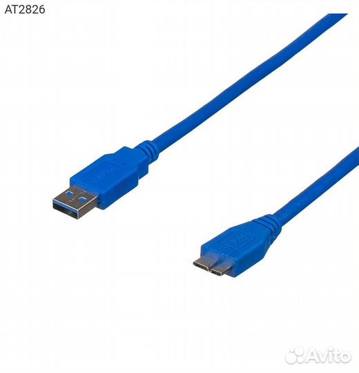 USB кабель atcom microUSB (M) - USB Type A (M) 1
