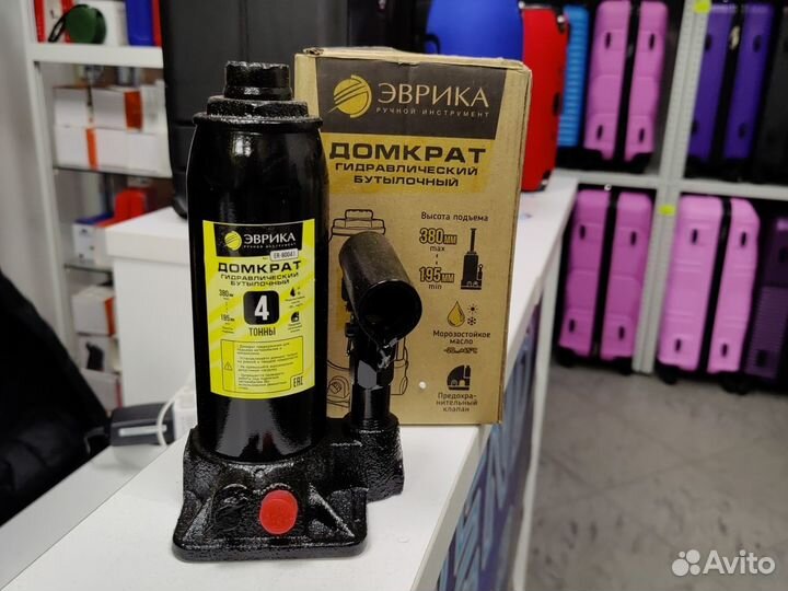 Домкрат бутылочный 4 тонны
