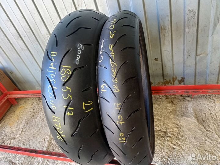 Bridgestone battlax bt016 180 55 17 120 70 17