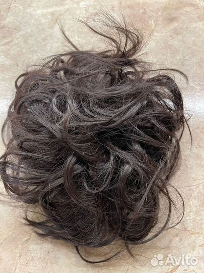 Шиньон на резинке из искусственных волос